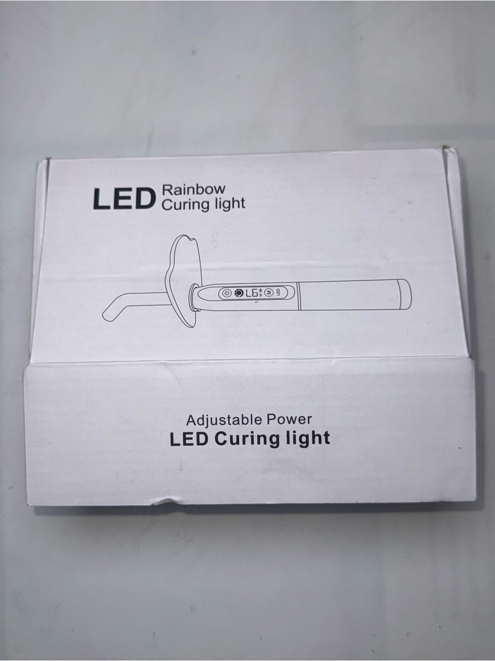 LED Rainbow Curing Light -open box